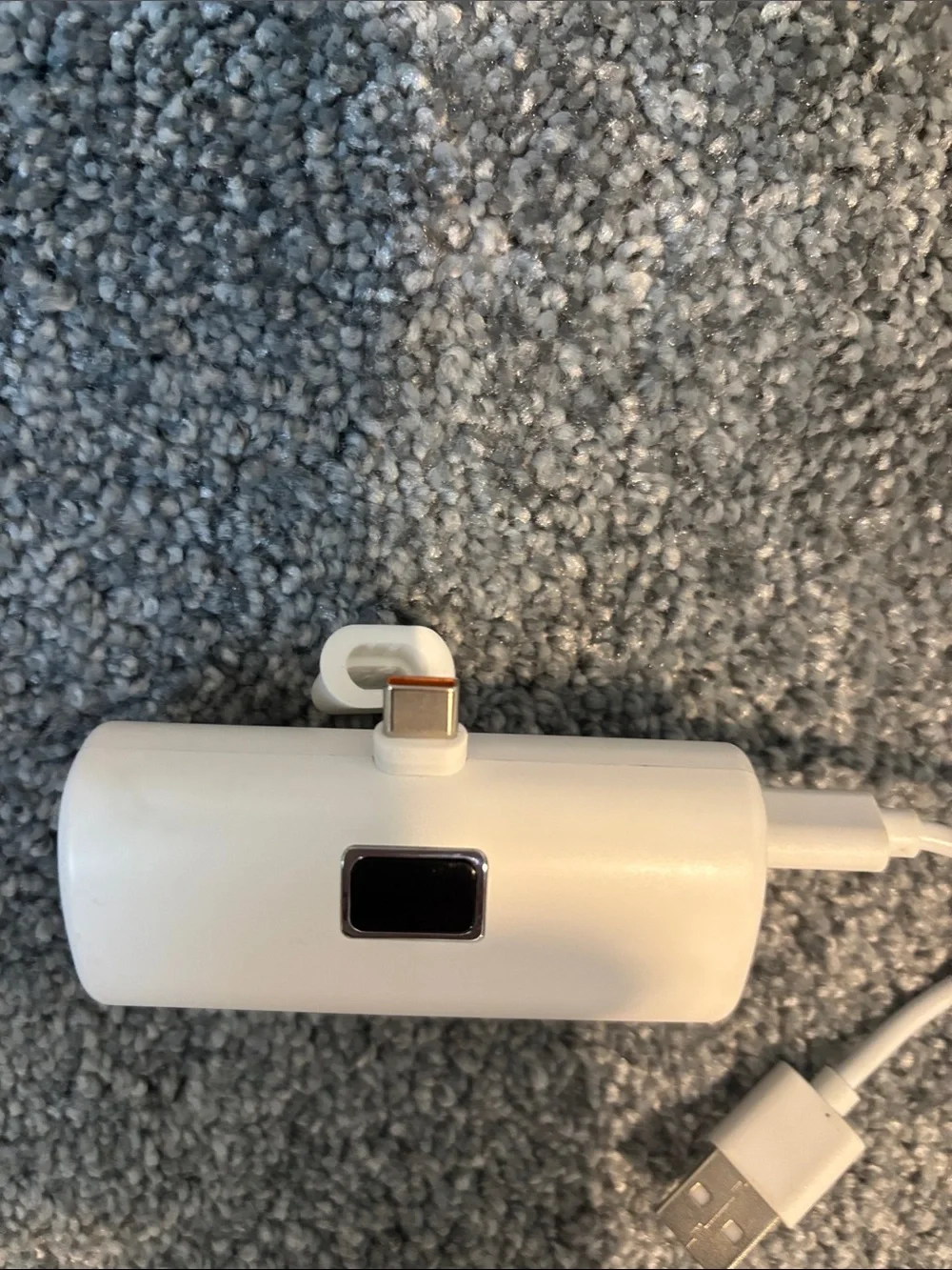 White Portable Mobile Adapter with USB-C